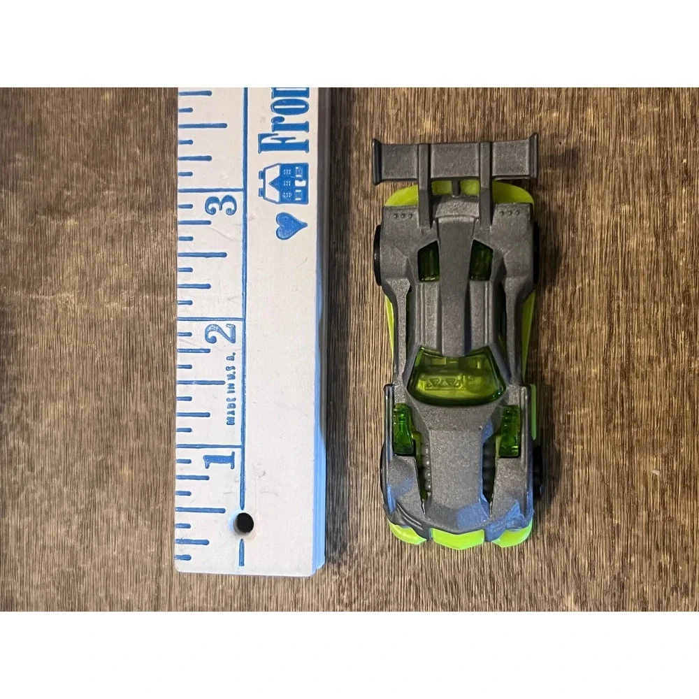 Hot Wheels 2018 Track Builder Multipack Gray GT Hunter Gray Loose Die Cast EUC